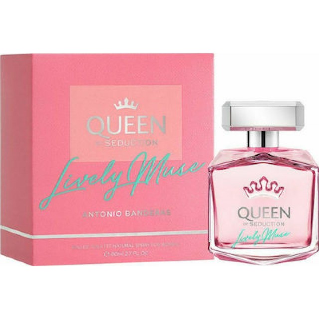 ANTONIO BANDERAS Queen of Seduction Lively Muse EDT 80ml